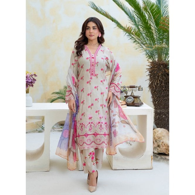 Premium embroidered Trouser Suit – ML 14904