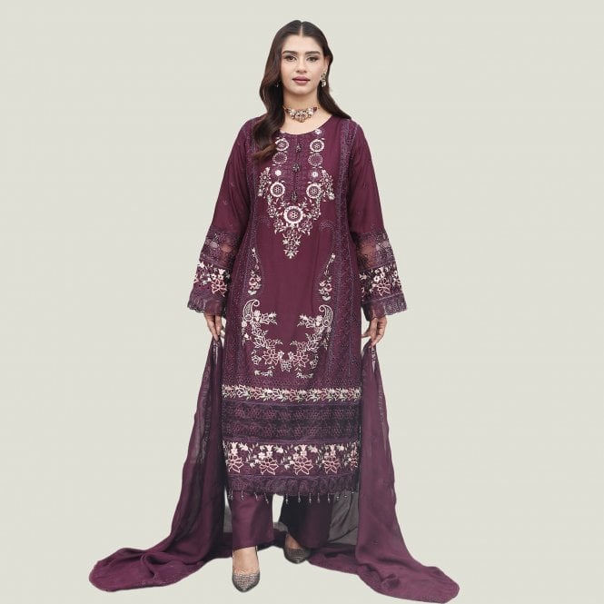 Premium embroidered Trouser Suit – ML 14918