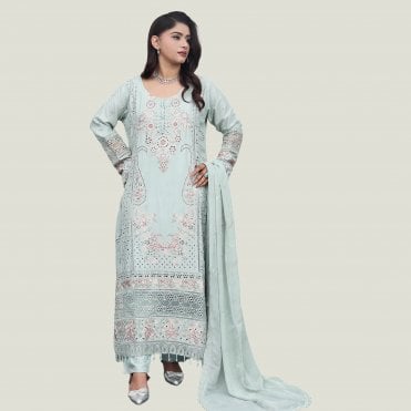 Premium embroidered Trouser Suit – ML 14919