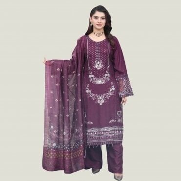 Premium embroidered Trouser Suit – ML 14921