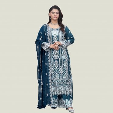 Premium embroidered Trouser Suit – ML 14922