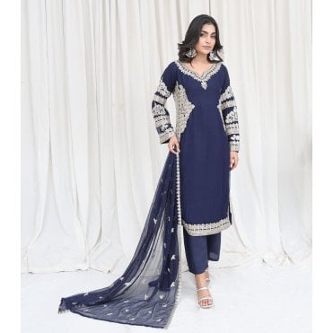 Premium embroidered Trouser Suit – ML 15010