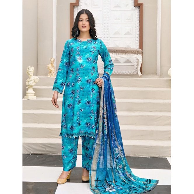 Premium Printed Trouser Suit – ML 14863