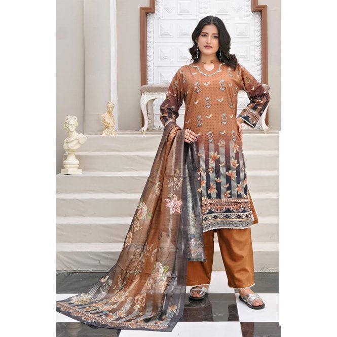 Premium Printed Trouser Suit – ML 14865