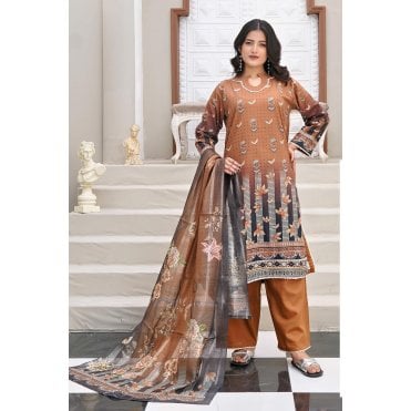Premium Printed Trouser Suit – ML 14865
