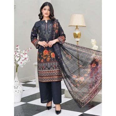 Premium Printed Trouser Suit – ML 14866