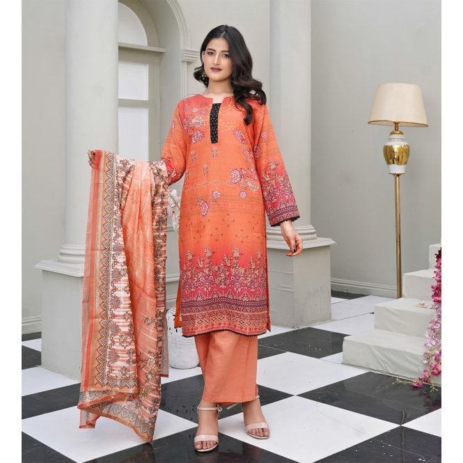 Premium Printed Trouser Suit – ML 14868