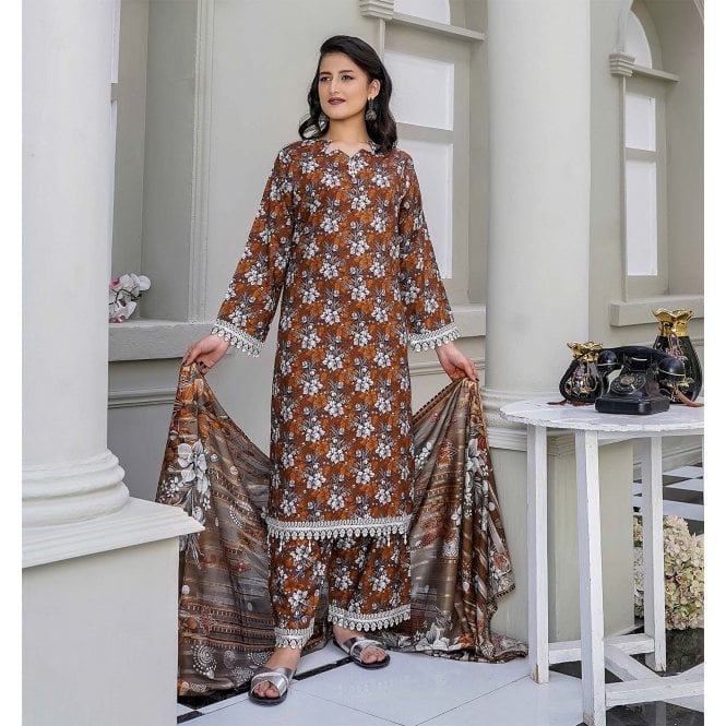 Premium Printed Trouser Suit – ML 14870