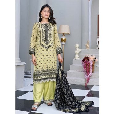 Premium Printed Trouser Suit – ML 14877