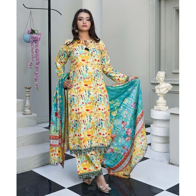 Premium Printed Trouser Suit – ML 14879