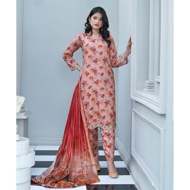 Premium Printed Trouser Suit – ML 14880