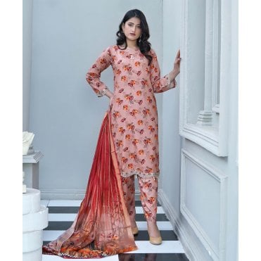 Premium Printed Trouser Suit – ML 14880