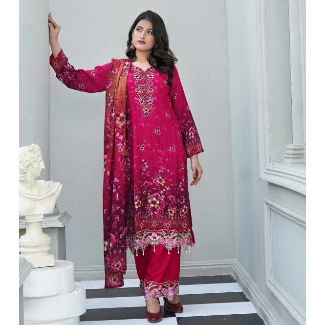 Premium Printed Trouser Suit – ML 14883
