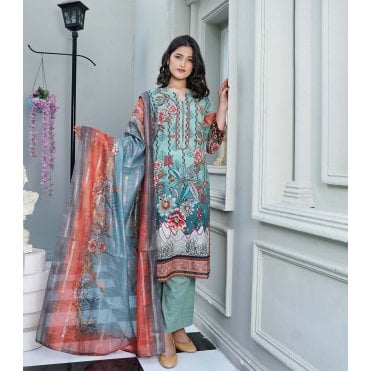 Premium Printed Trouser Suit – ML 14886