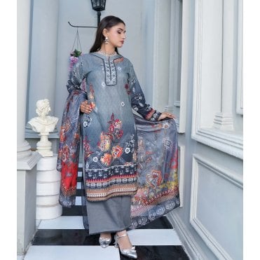 Premium Printed Trouser Suit – ML 14888