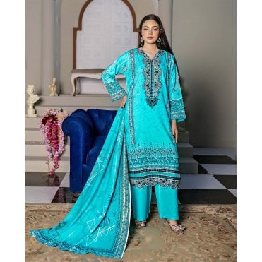 Premium Printed Trouser Suit – ML 14897