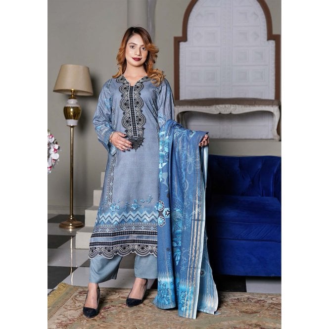 Premium Printed Trouser Suit – ML 14898