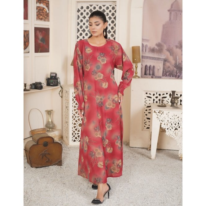 Printed Abaya ML 32586