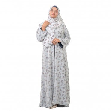 Printed Chiffon Georgette Abaya - ML 32991