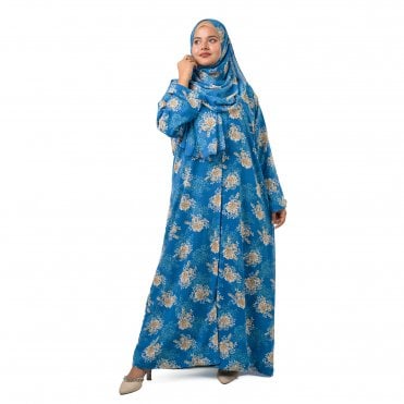 Printed Chiffon Georgette Abaya - ML 32992