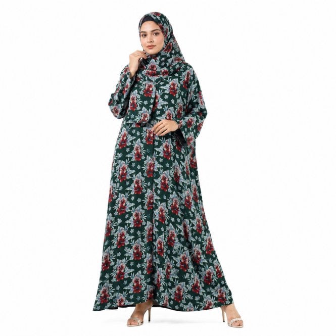 Printed Chiffon Georgette Abaya - ML 32993
