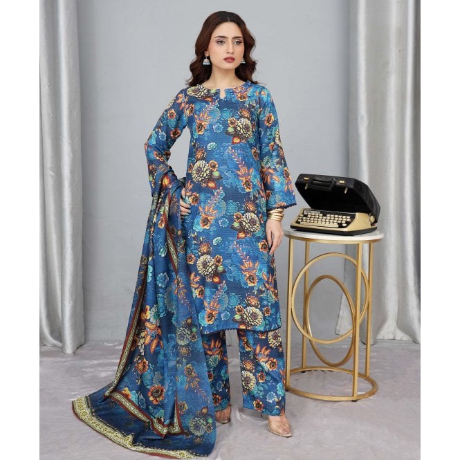 Printed Trouser Suit: ML 14941