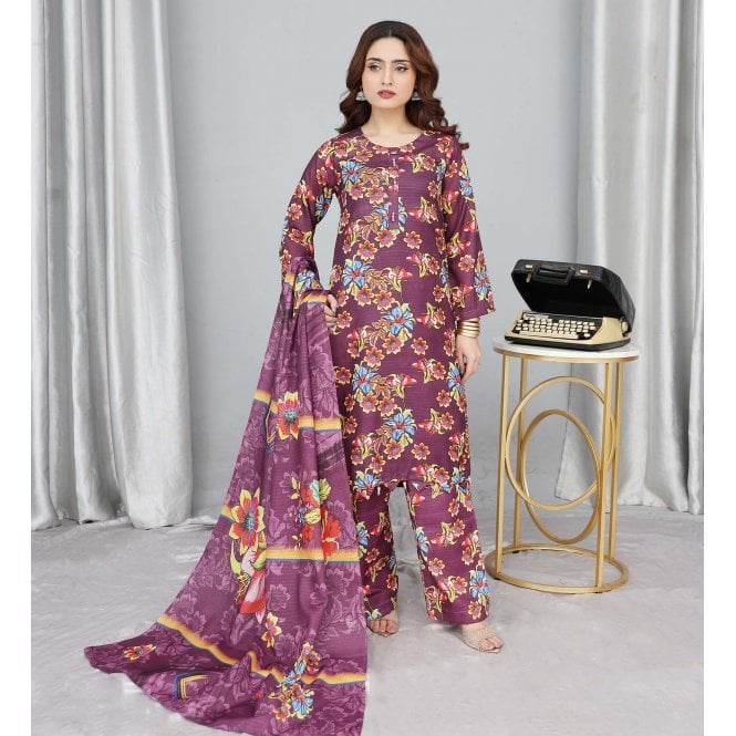 Printed Trouser Suit: ML 14942