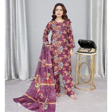 Printed Trouser Suit: ML 14942