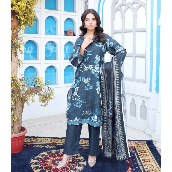 Printed Trouser Suit: ML 14943