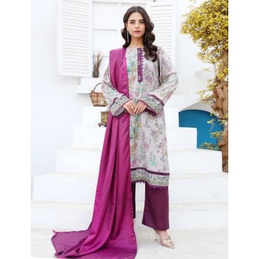 Printed Trouser Suit: ML 14946