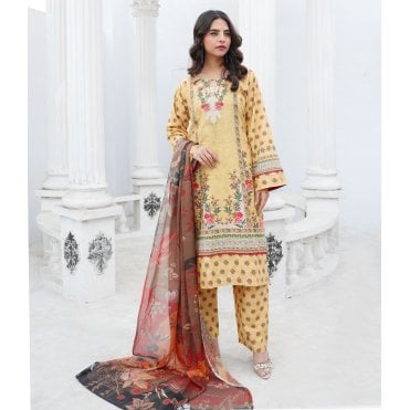 Printed Trouser Suit: ML 14947