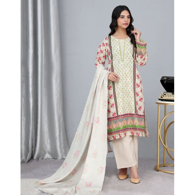 Printed Trouser Suit: ML 14949