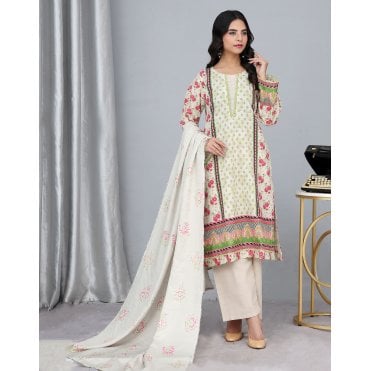Printed Trouser Suit: ML 14949