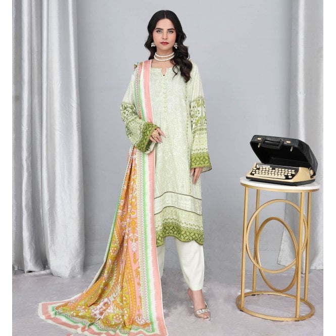 Printed Trouser Suit: ML 14951