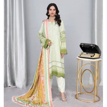 Printed Trouser Suit: ML 14951