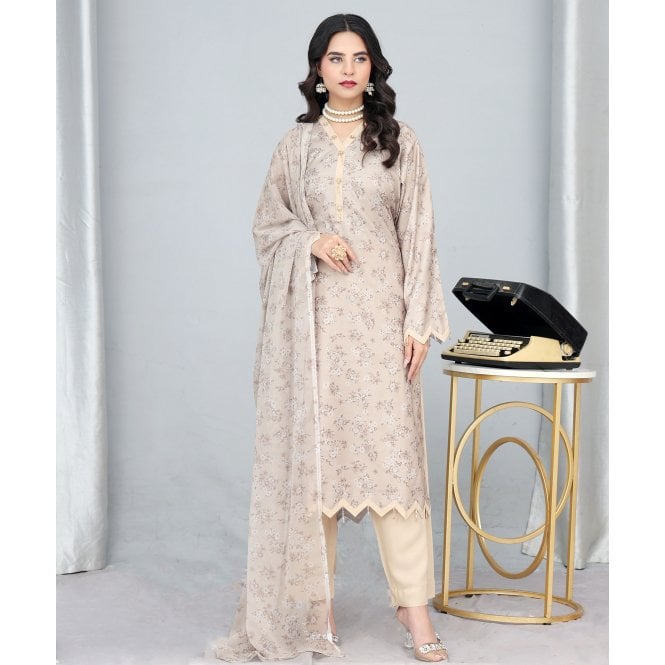 Printed Trouser Suit: ML 14954