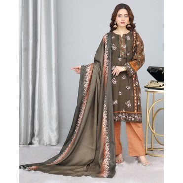 Printed Trouser Suit: ML 14956