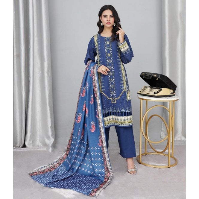 Printed Trouser Suit: ML 14958