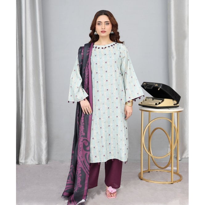 Printed Trouser Suit: ML 14959