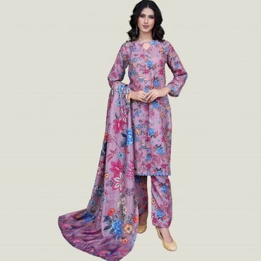 Printed Trouser Suit: ML 14964