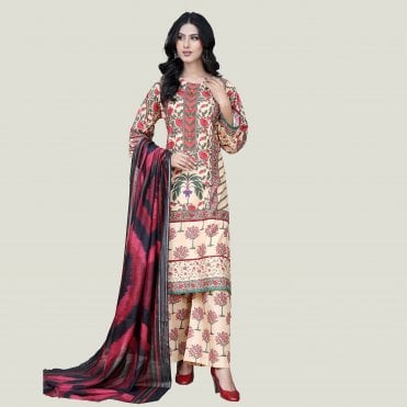 Printed Trouser Suit: ML 14987