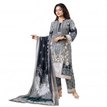 Printed Trouser Suit: ML 15035