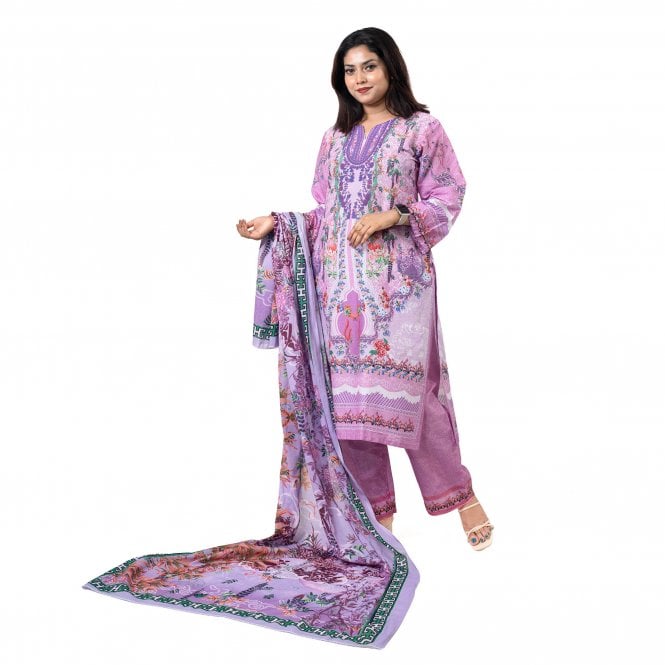 Printed Trouser Suit: ML 15038