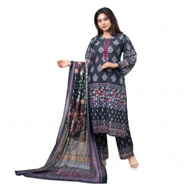 Printed Trouser Suit: ML 15047