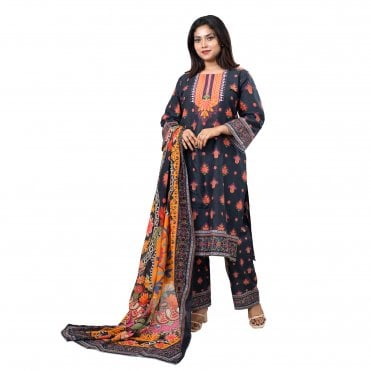 Printed Trouser Suit: ML 15048