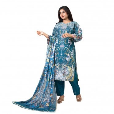 Printed Trouser Suit: ML 15059