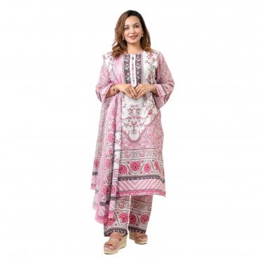 Printed Trouser Suit: ML 15066