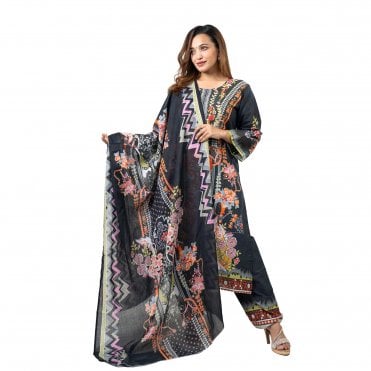 Printed Trouser Suit: ML 15069