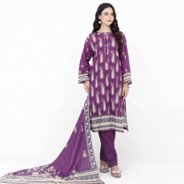 Printed Trouser Suit: ML 15117