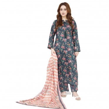 Printed Trouser Suit: ML 15120